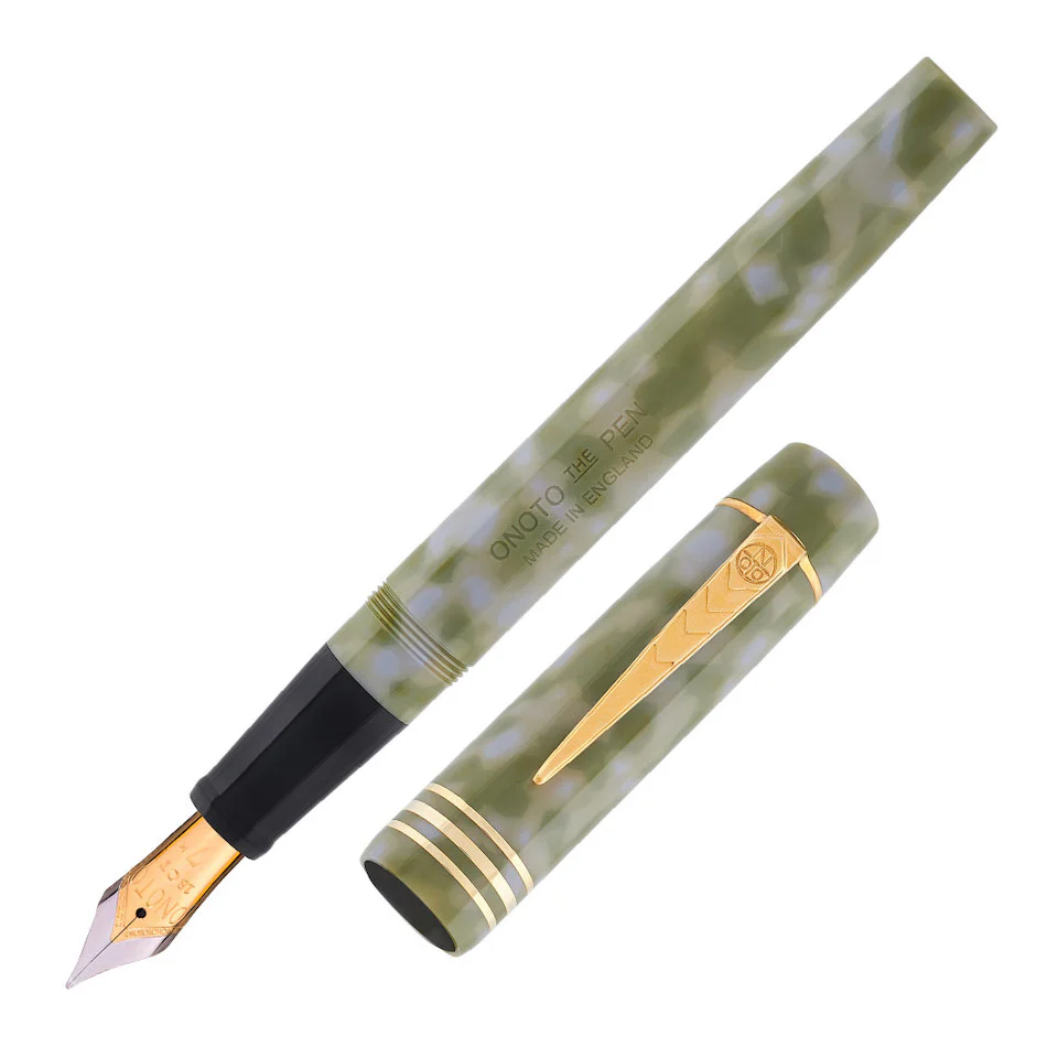 Onoto The Highlander 18ct Gold Nib Fountain Pen Limited Edition