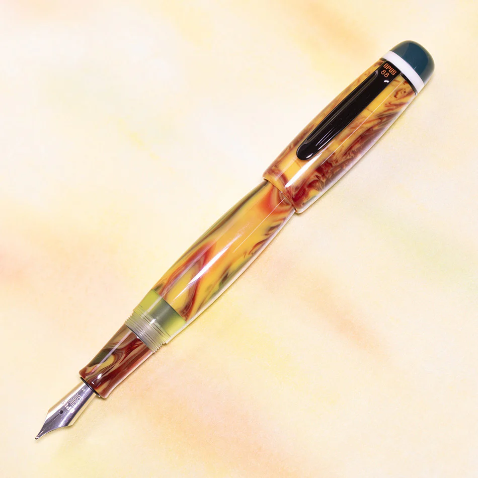 Opus 88 Bela Eye Dropper Fountain Pen Green - Image 2