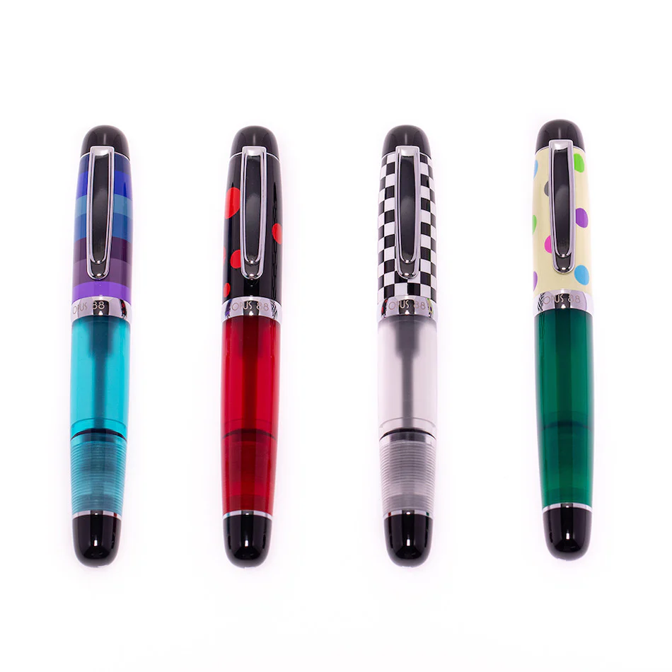 Opus 88 Mini Pocket Pen Fountain Pen Stripe - Image 4