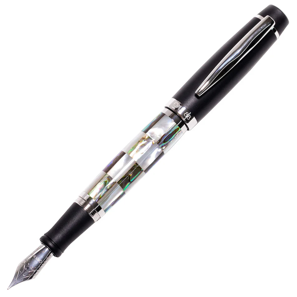 Opus 88 Shell Fountain Pen Check