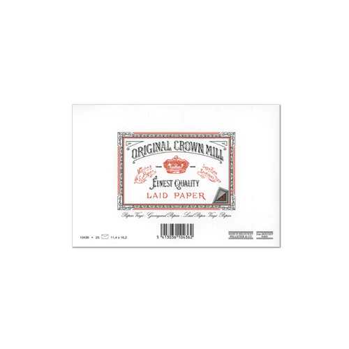 Original Crown Mill Classic Laid Lined Envelopes C6 - Image 2