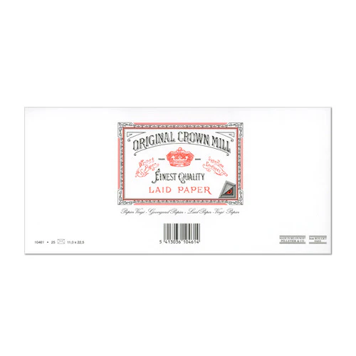 Original Crown Mill Classic Laid Lined Envelopes C6/5 (DL) - Image 2