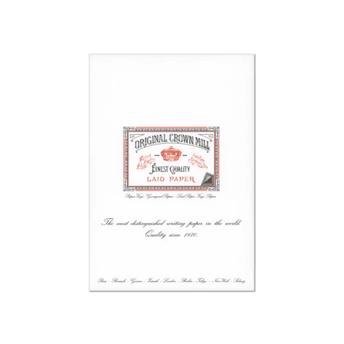 Original Crown Mill Classic Laid Paper Writing Pad A4 - Image 2