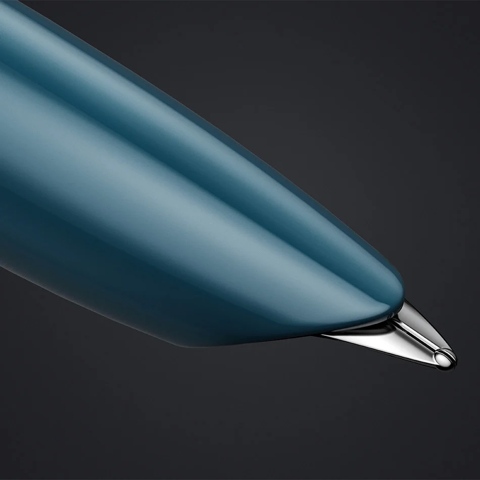 Parker 51 Fountain Pen Teal Blue - Image 5