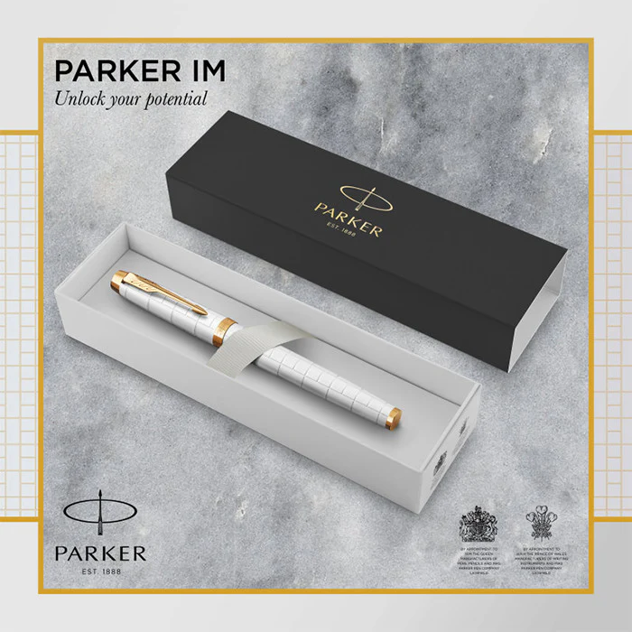 Parker IM Premium Fountain Pen Pearl - Image 4