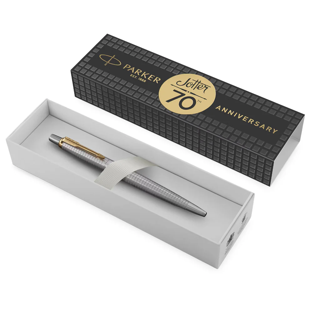 Parker Jotter 70th Anniversary Special Edition Ballpoint Pen Gold Trim - Image 5