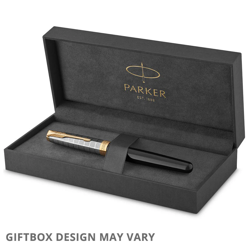 Parker Sonnet Fountain Pen Metal Black - Image 3