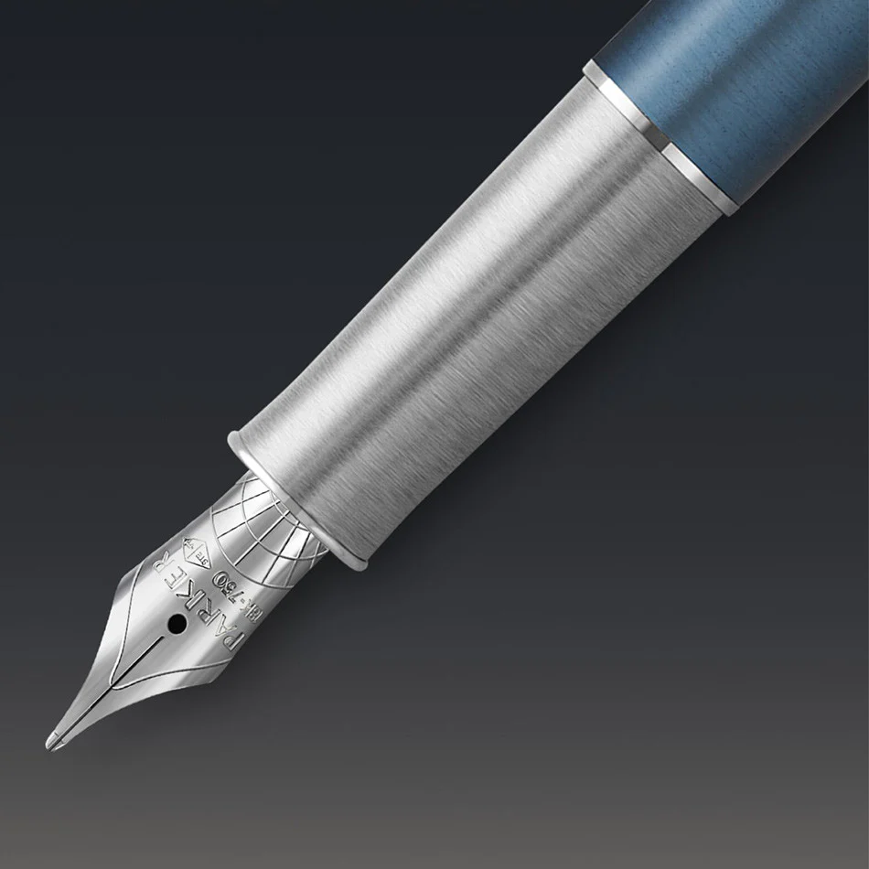 Parker Sonnet Fountain Pen Metal Blue - Image 2