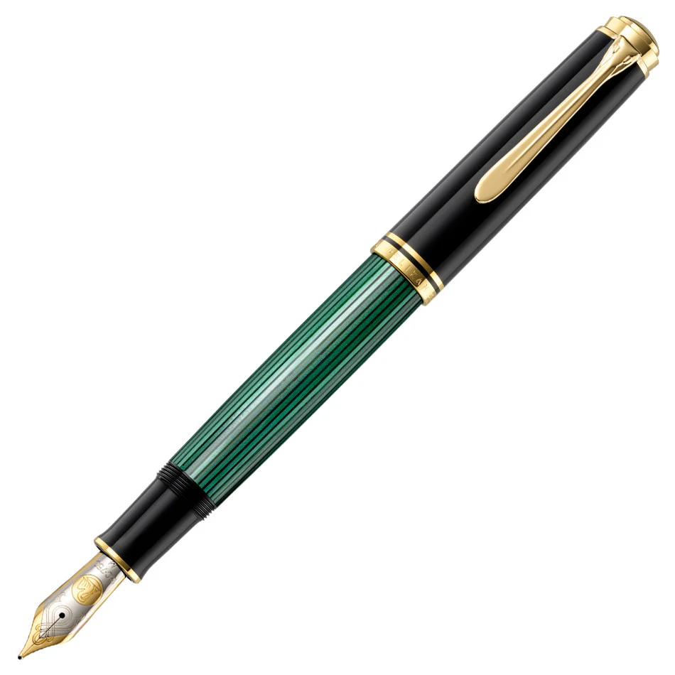 Pelikan Souveran M1000 Fountain Pen Black / Green