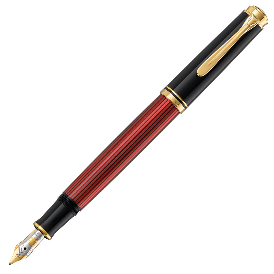 Pelikan Souveran M600 Fountain Pen Black / Red