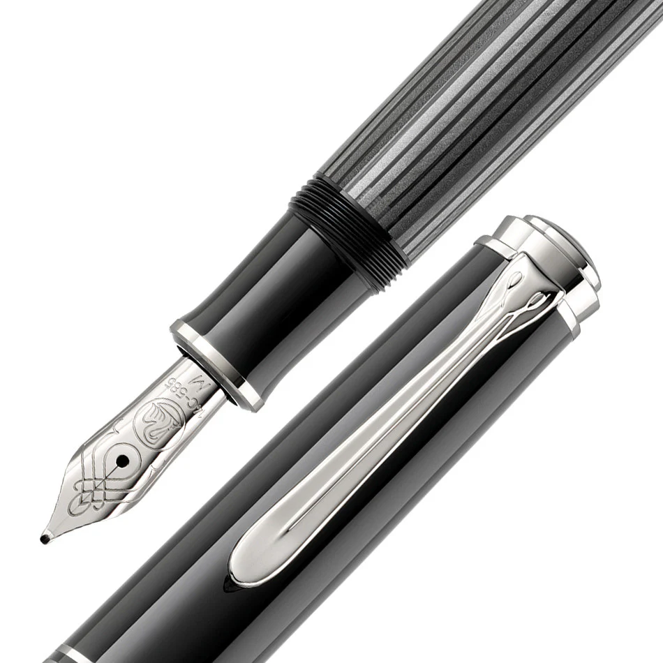 Pelikan Souveran M605 Fountain Pen Stresemann Anthracite - Image 3