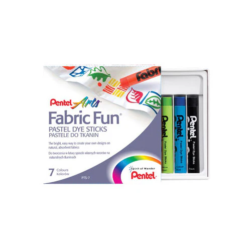 Pentel Fabric Fun Pastels Set of 7