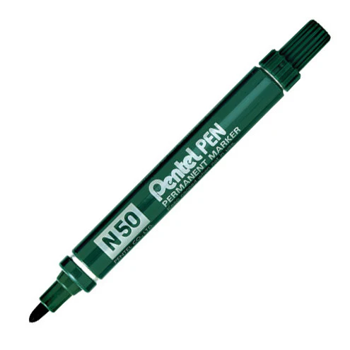 Pentel N50 Permanent Marker Pen Bullet Tip - Image 4