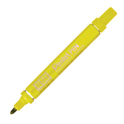 Pentel N50 Permanent Marker Pen Bullet Tip - Image 5