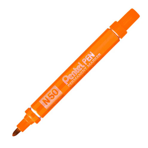 Pentel N50 Permanent Marker Pen Bullet Tip - Image 6