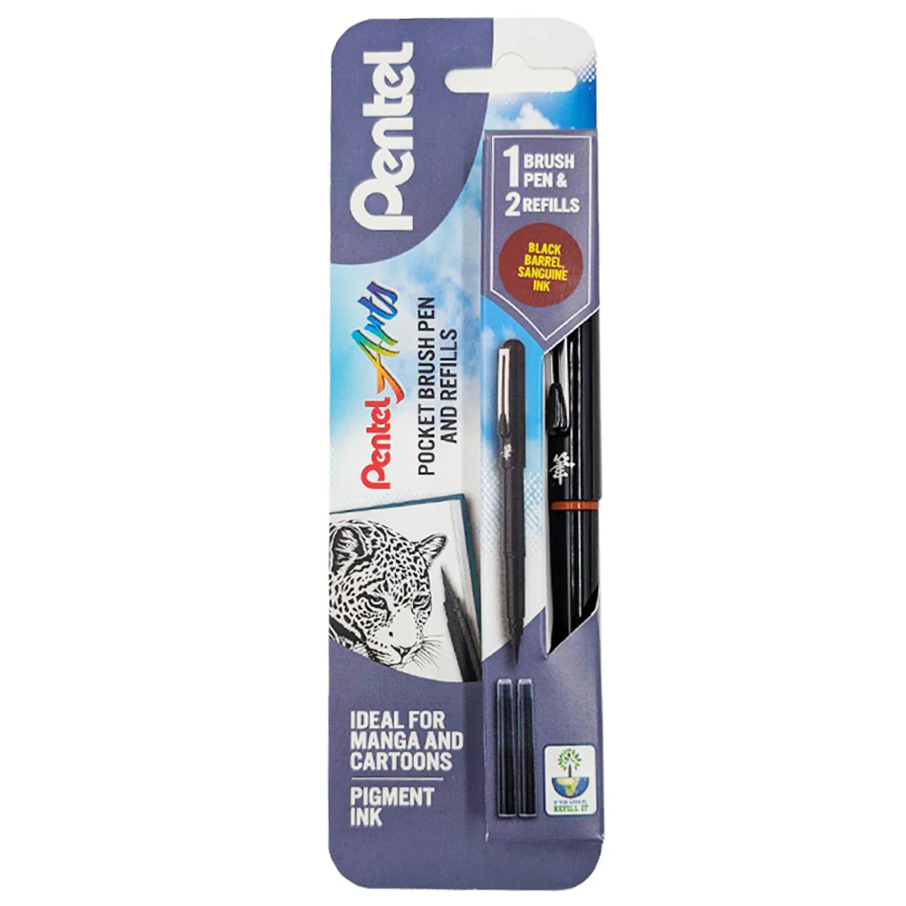 Pentel Pocket Brush Pen XGFKP - Image 5