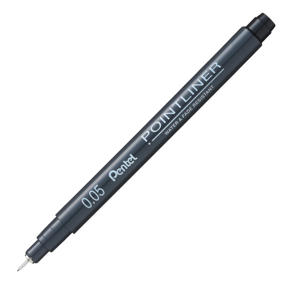 Pentel Pointliner Pen Black