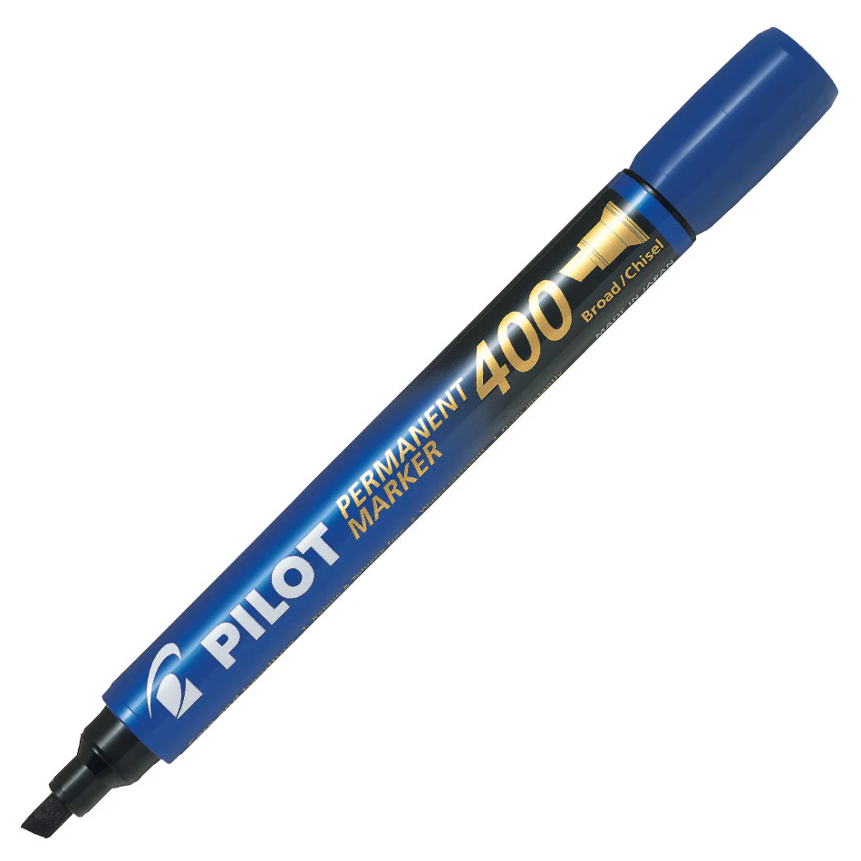 Pilot 400 Permanent Marker Chisel Tip