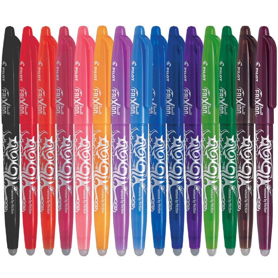 Pilot Frixion Erasable Rollerball Pen Assorted Set of 15 - Image 2