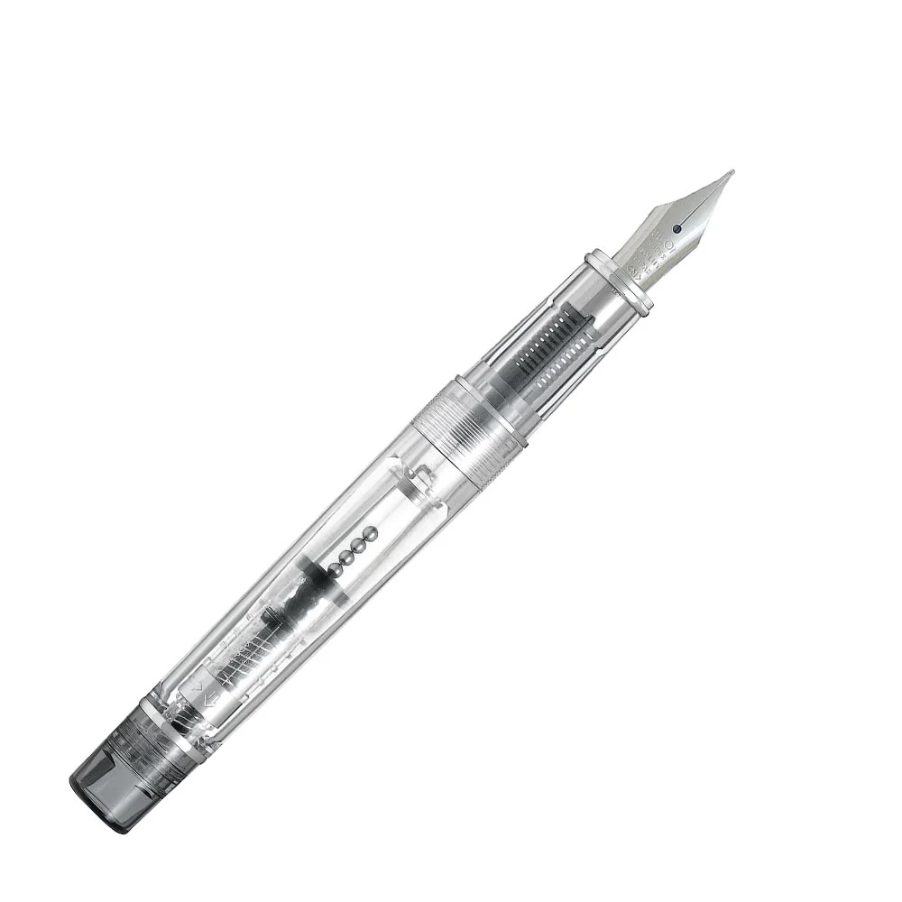 Pilot Prera Fountain Pen Transparent with Black Trim - Image 2