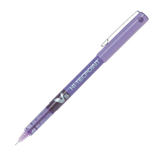 Pilot V5 Hi-Tecpoint Rollerball Pen Extra-Fine - Image 5