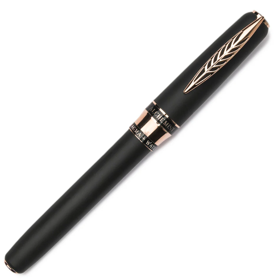 Pineider Alchemist Ballpoint Pen Stromboli Black - Image 2