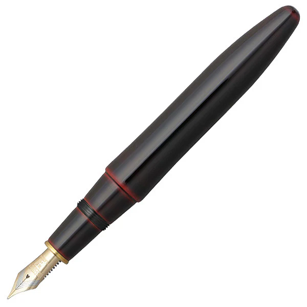 Platinum Izumo Urushi Lacquer Fountain Pen Red