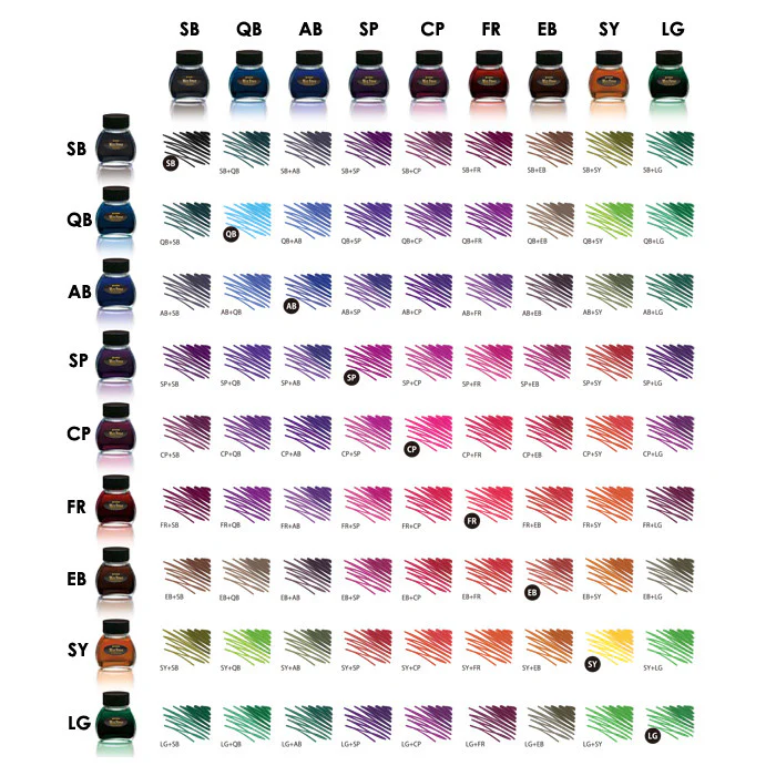 Platinum Mix Free Ink Bottle 60ml - Image 2