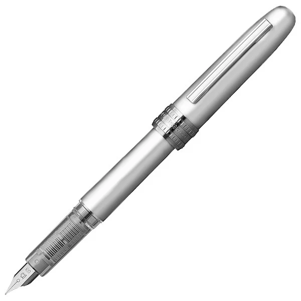 Platinum Plaisir Fountain Pen PGB-1000 Ice White