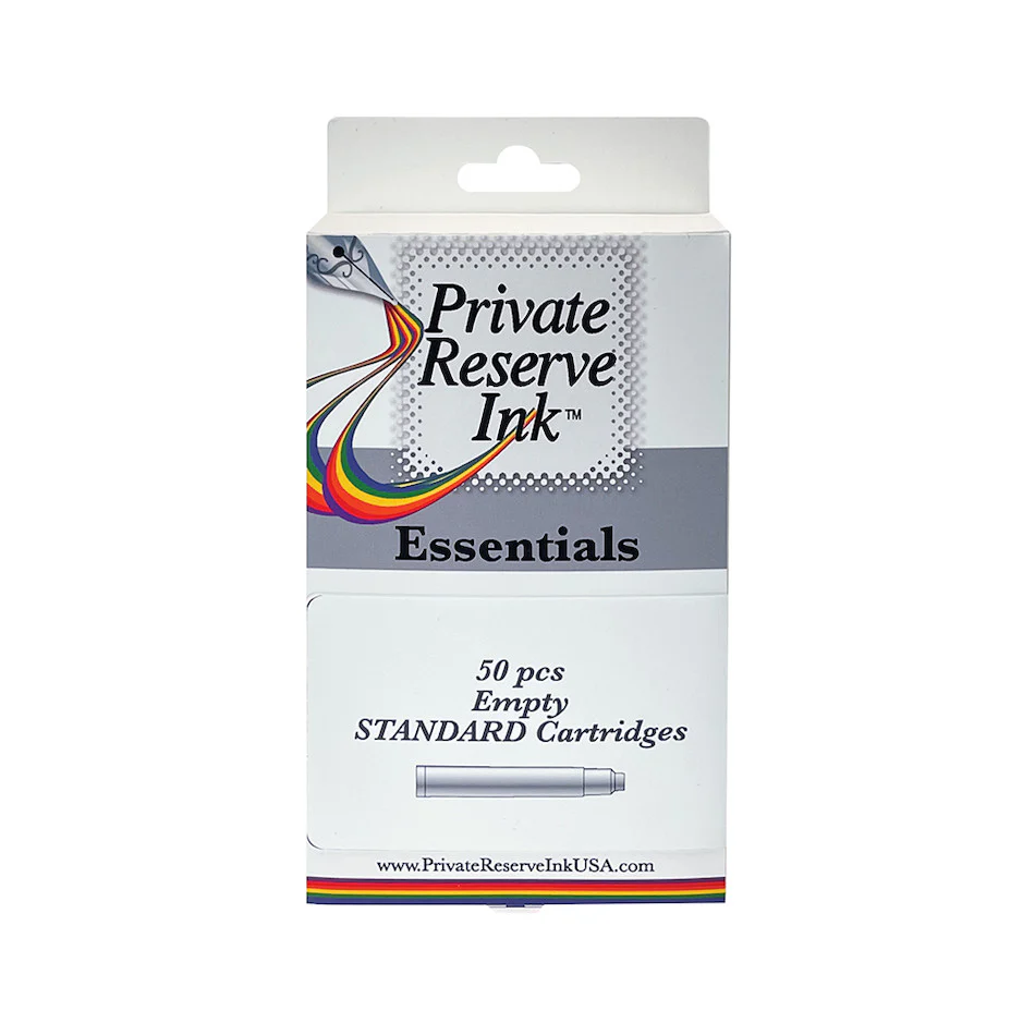 Private Reserve Ink Essentials Empty Standard Cartridges Set of 50