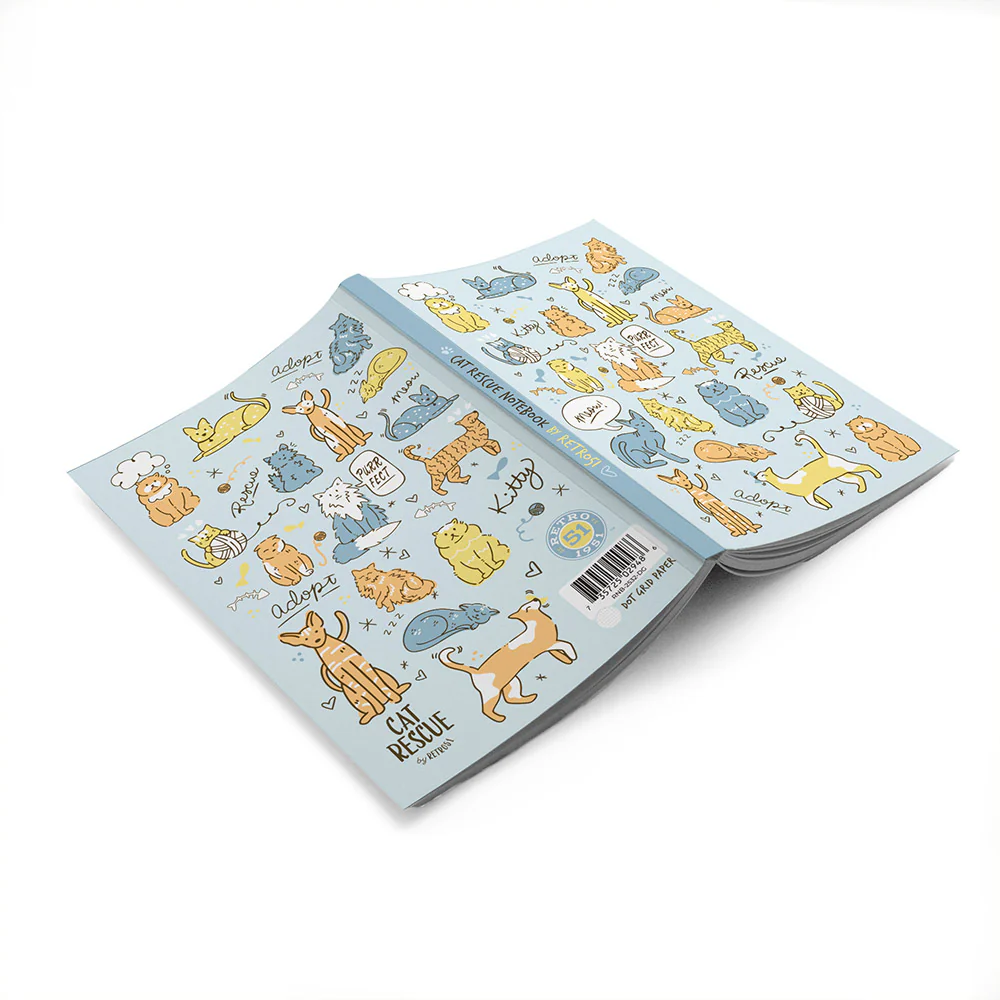 Retro 51 Denik Notebook Cat Rescue #6 - Image 2