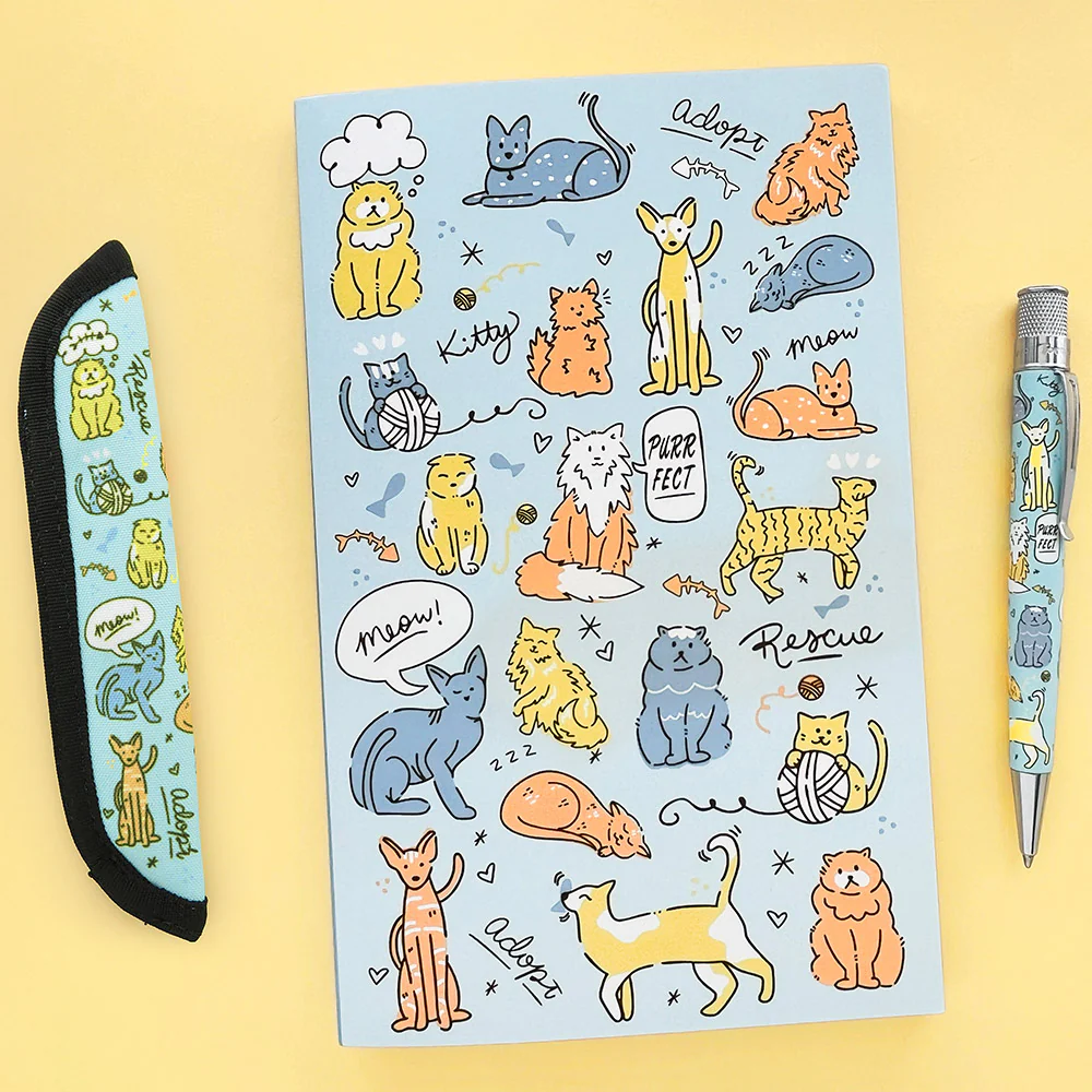 Retro 51 Denik Notebook Cat Rescue #6 - Image 3