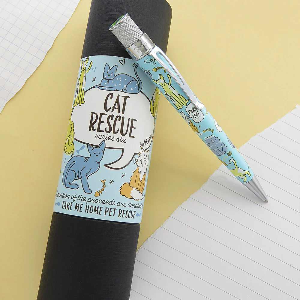 Retro 51 Tornado Ballpoint Pen Cat Rescue #6 - Image 2