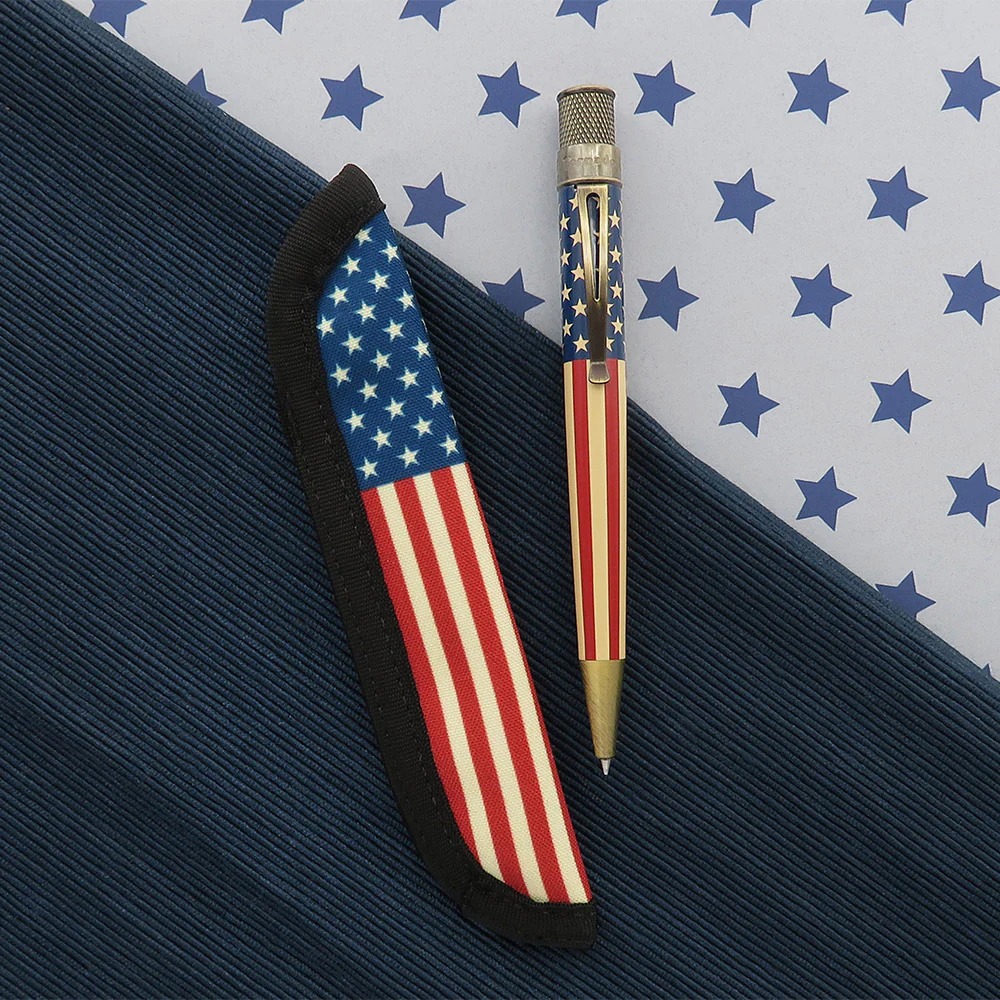Retro 51 Tornado Rickshaw Bag's Tribute 250 Flag Pen Sleeve - Image 2