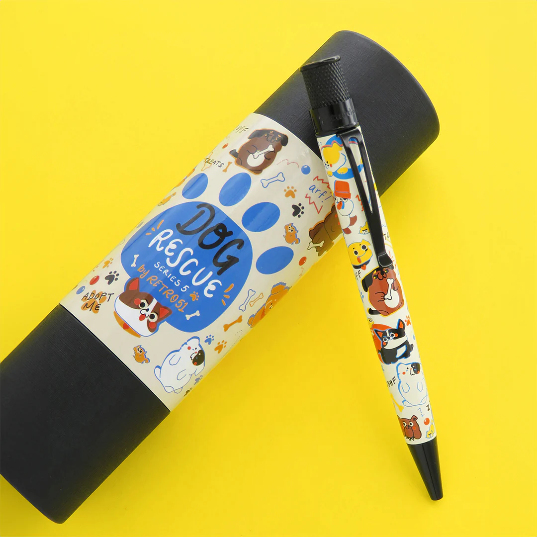 Retro 51 Tornado Rollerball Pen Dog Rescue #5 - Image 2