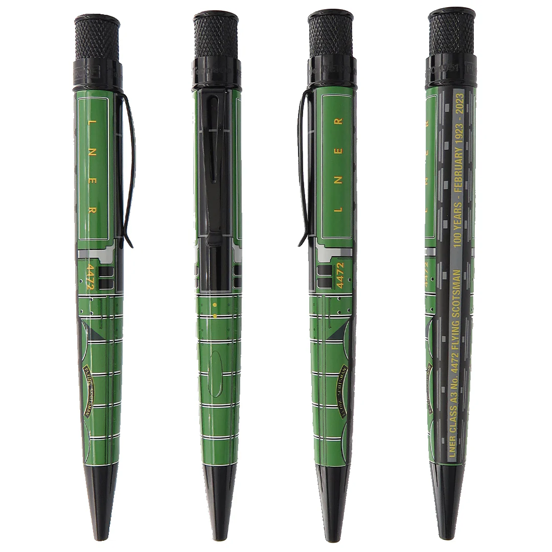 Retro 51 Tornado Rollerball Pen Flying Scotsman - Image 5