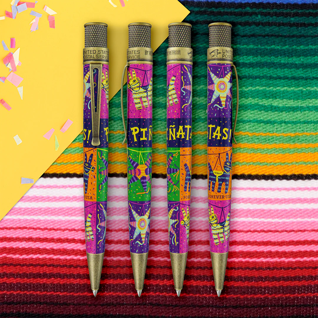 Retro 51 Tornado Rollerball Pen USPS Piñatas - Image 2