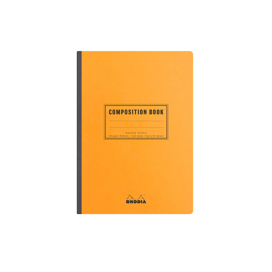 Rhodia Composition Book A5 Orange