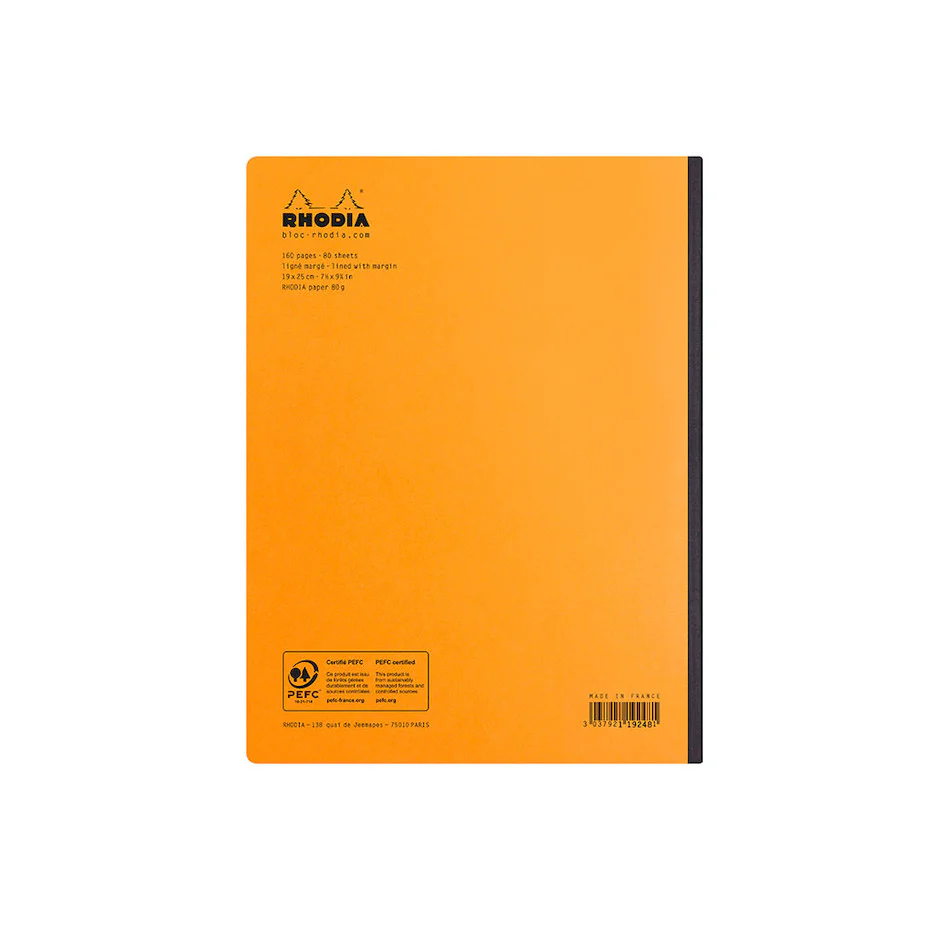 Rhodia Composition Book B5 Orange - Image 2