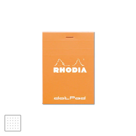 Rhodia dotPad 85 x 120 Orange