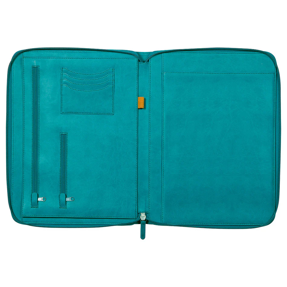 Rhodia Large Zipped Portfolio A4 Peacock - Image 3