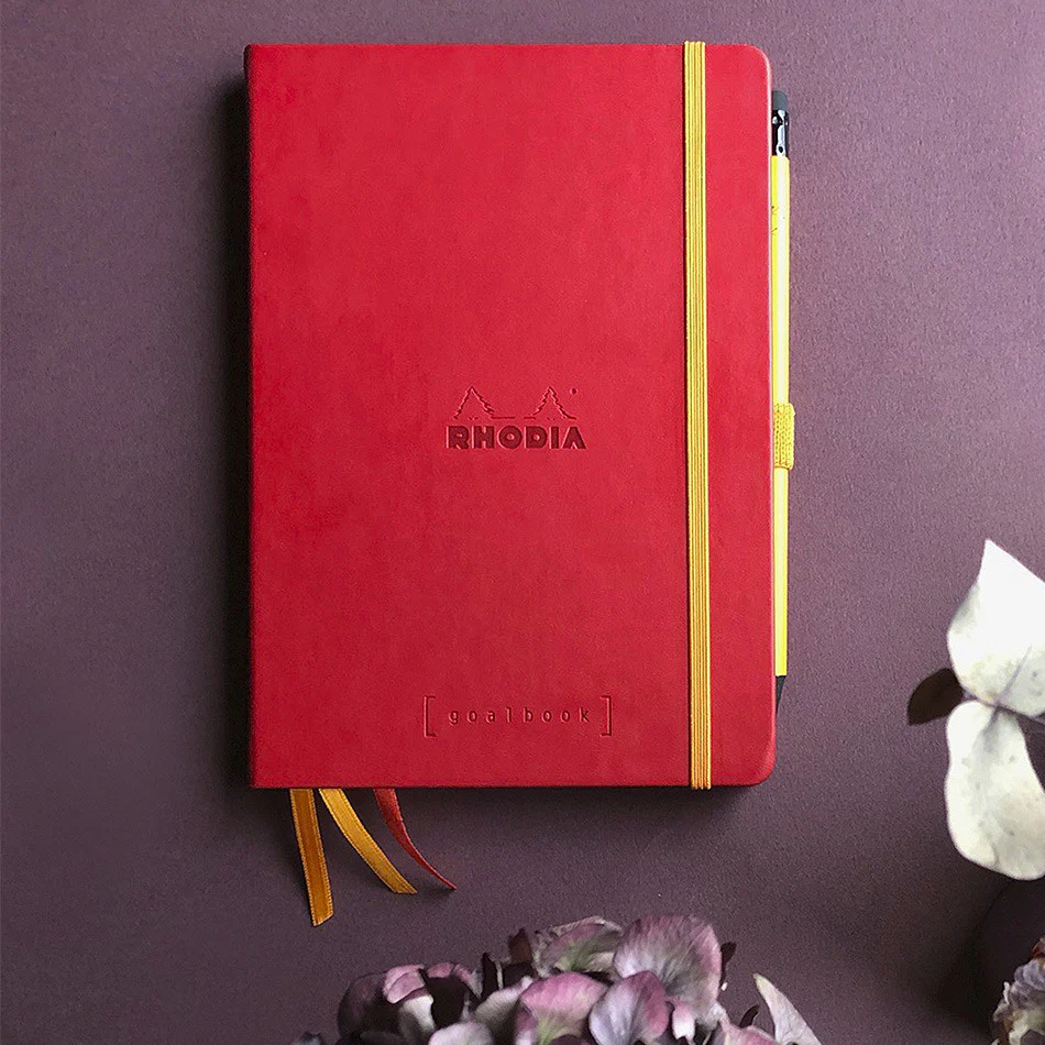 Rhodia Rhodiarama Hardcover Goalbook A5 Purple - Image 3