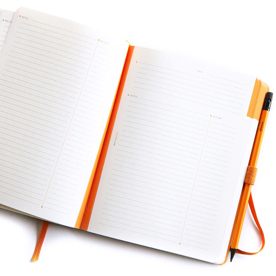 Rhodia Rhodiarama Meeting Book A5 Black - Image 3