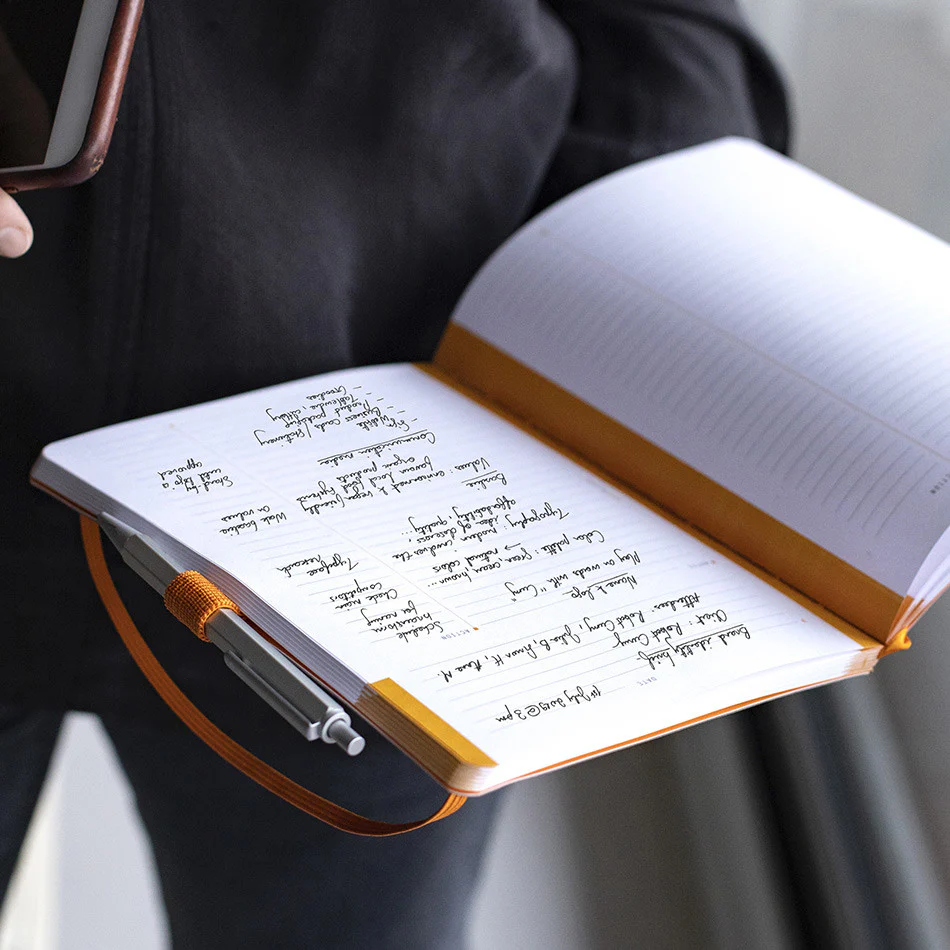 Rhodia Rhodiarama Meeting Book A5 Orange - Image 2