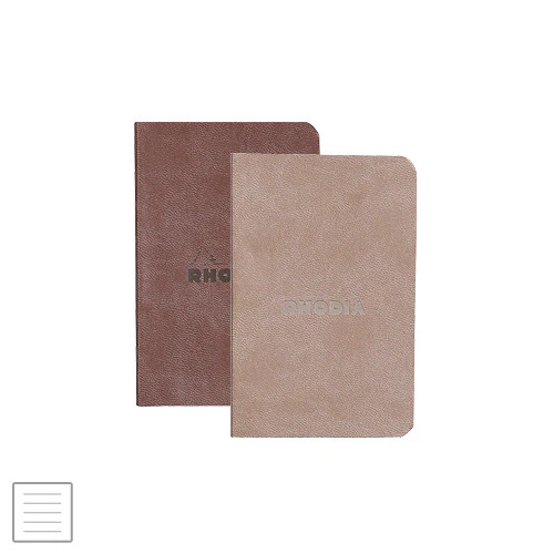 Rhodia Rhodiarama Softcover Notebook Twin Pack A7 (70 x 105) - Image 4