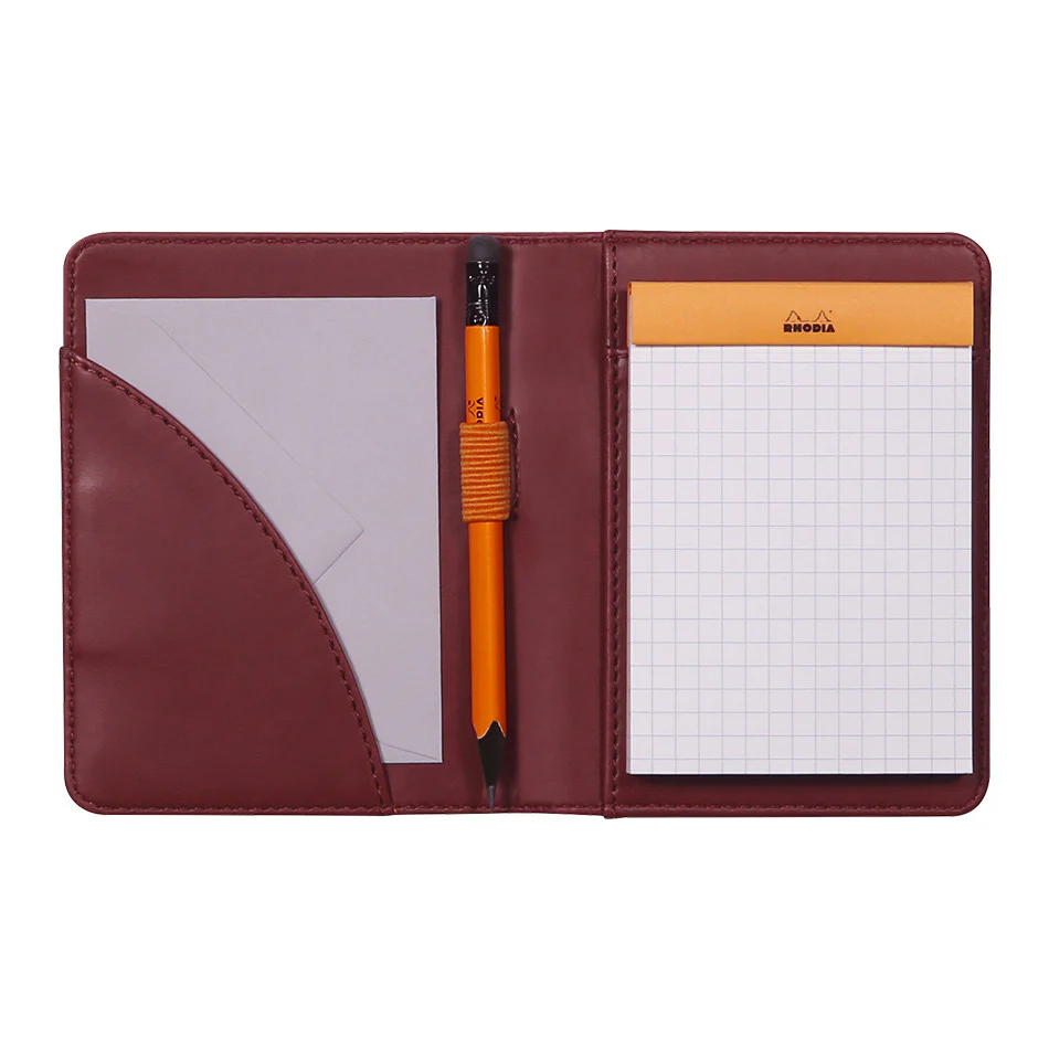 Rhodia Small Portfolio No. 11 A7 Burgundy - Image 2