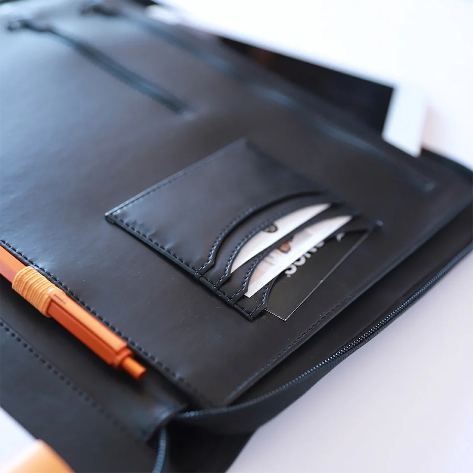 Rhodia Small Zipped Portfolio A5 Black - Image 5