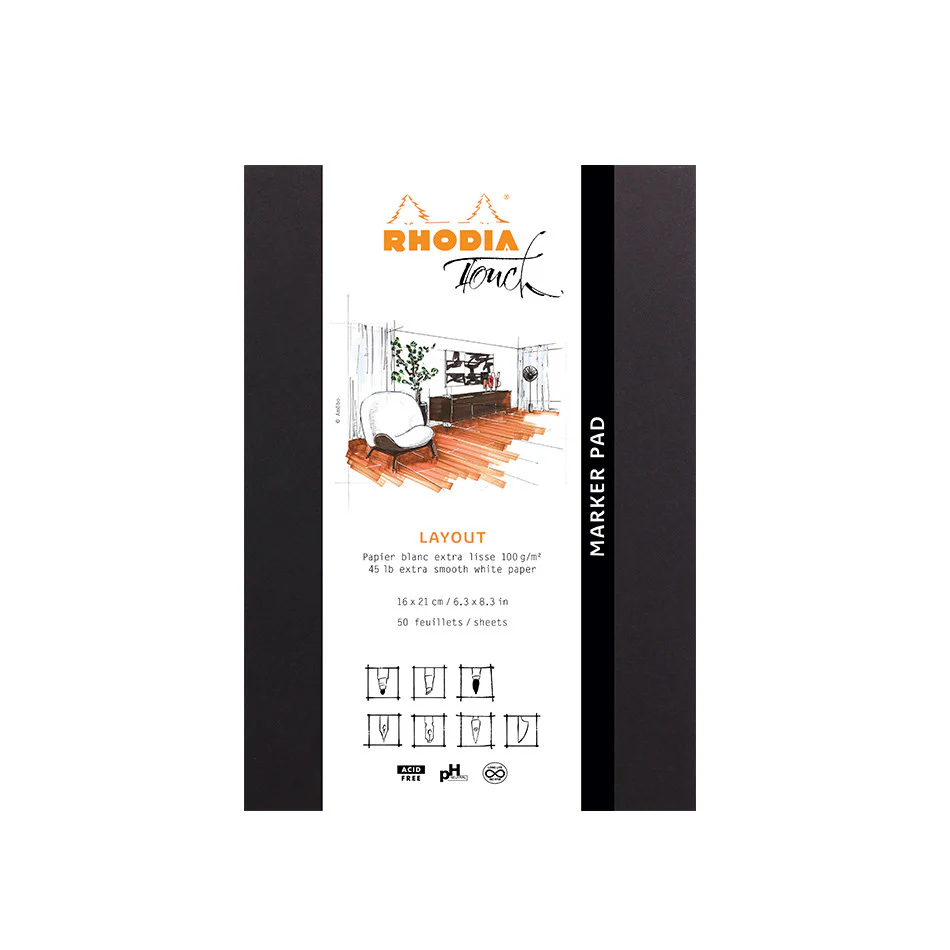 Rhodia Touch Marker Pad A5+