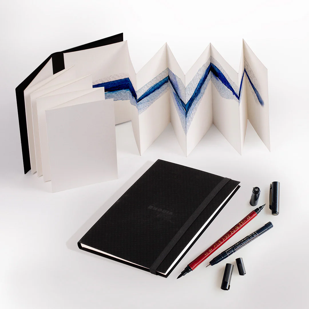 Rhodia Touch Watercolour Book Cold Pressed A5 Portrait Hardback artBook - Image 2