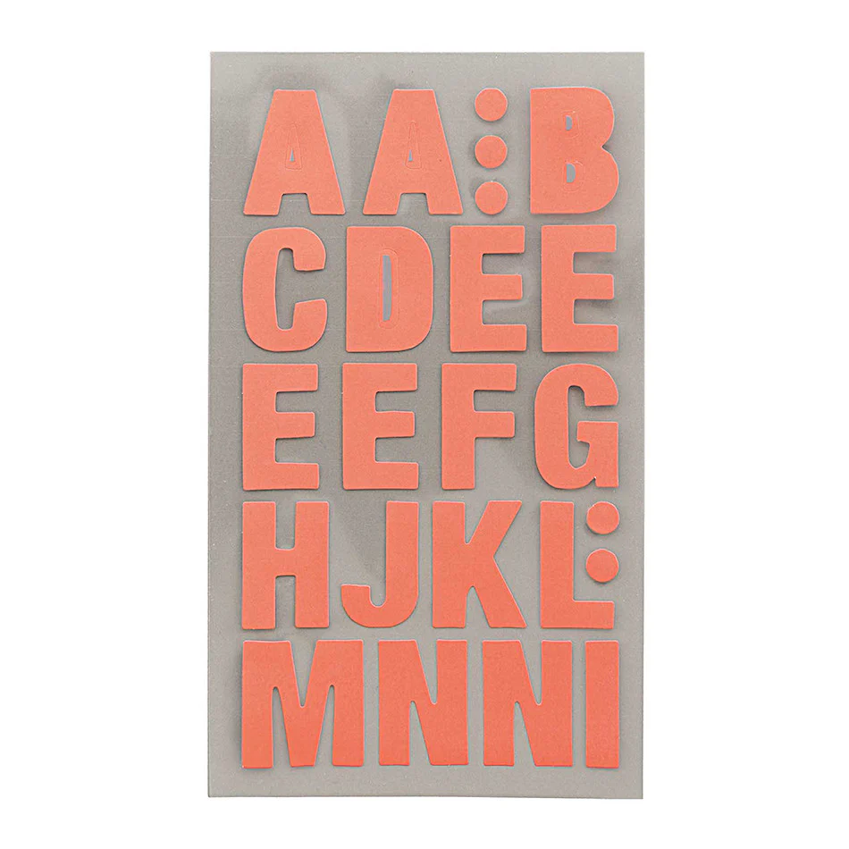 Rico Office Sticker Neon Red Letters
